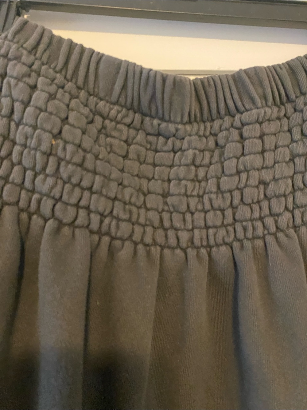 aerie Smoked Gray Seams Right Top and Feeling Femme Mini Skirt Set NWOT - Large - Picture 10 of 10